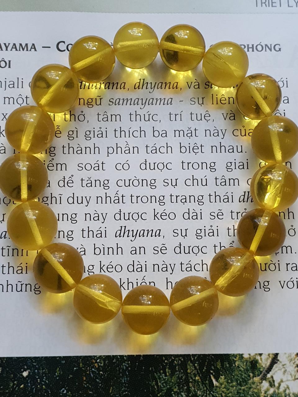 Vòng hổ phách Nga Baltic VHP100920-07 11,5 16,5cm 14,7g