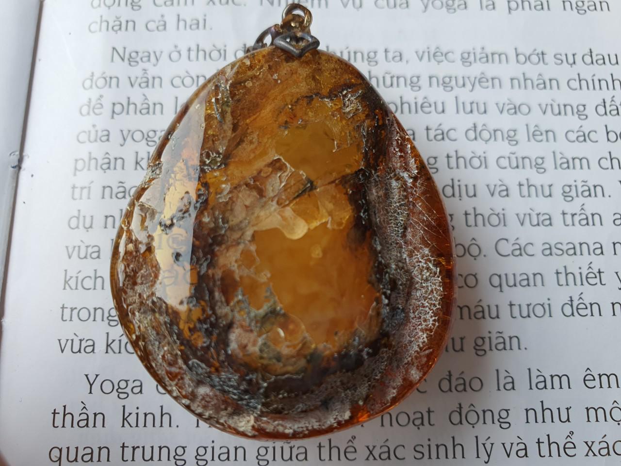 Mặt hổ phách Nga Baltic MHP291220-13 46x39x19 20,5g