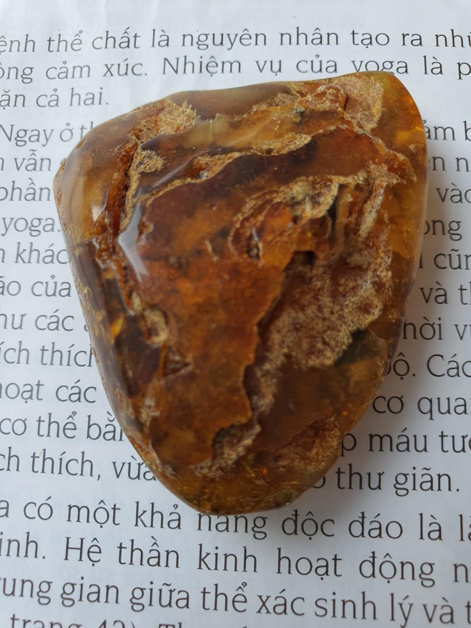 Mặt hổ phách Nga Baltic MHP291220-16 51x43x14 15,7g