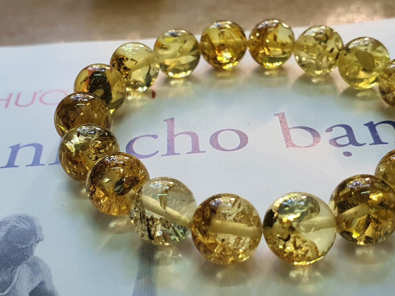 Vòng hổ phách Nga Baltic VHP220321-06 9,5ly 8,7g size 15