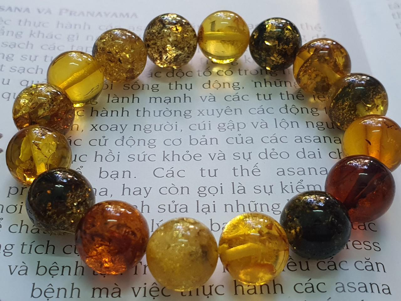 Vòng hổ phách Nga Baltic VHP220321-10 11,5ly 14g size 16,2