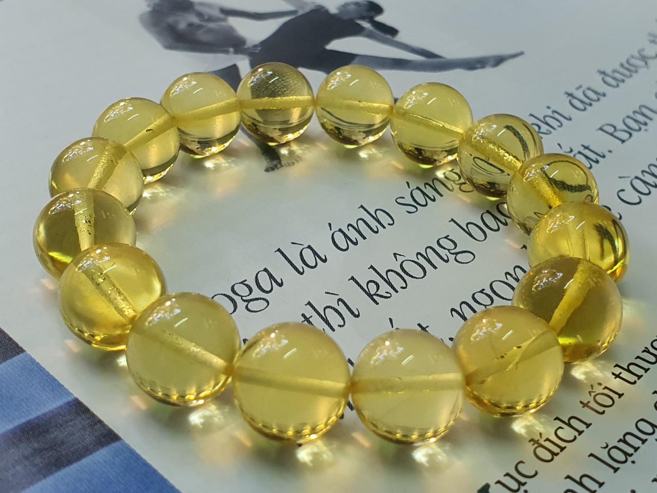 Vòng hổ phách Nga Baltic VHP220321-14 12ly 16g size 16,5