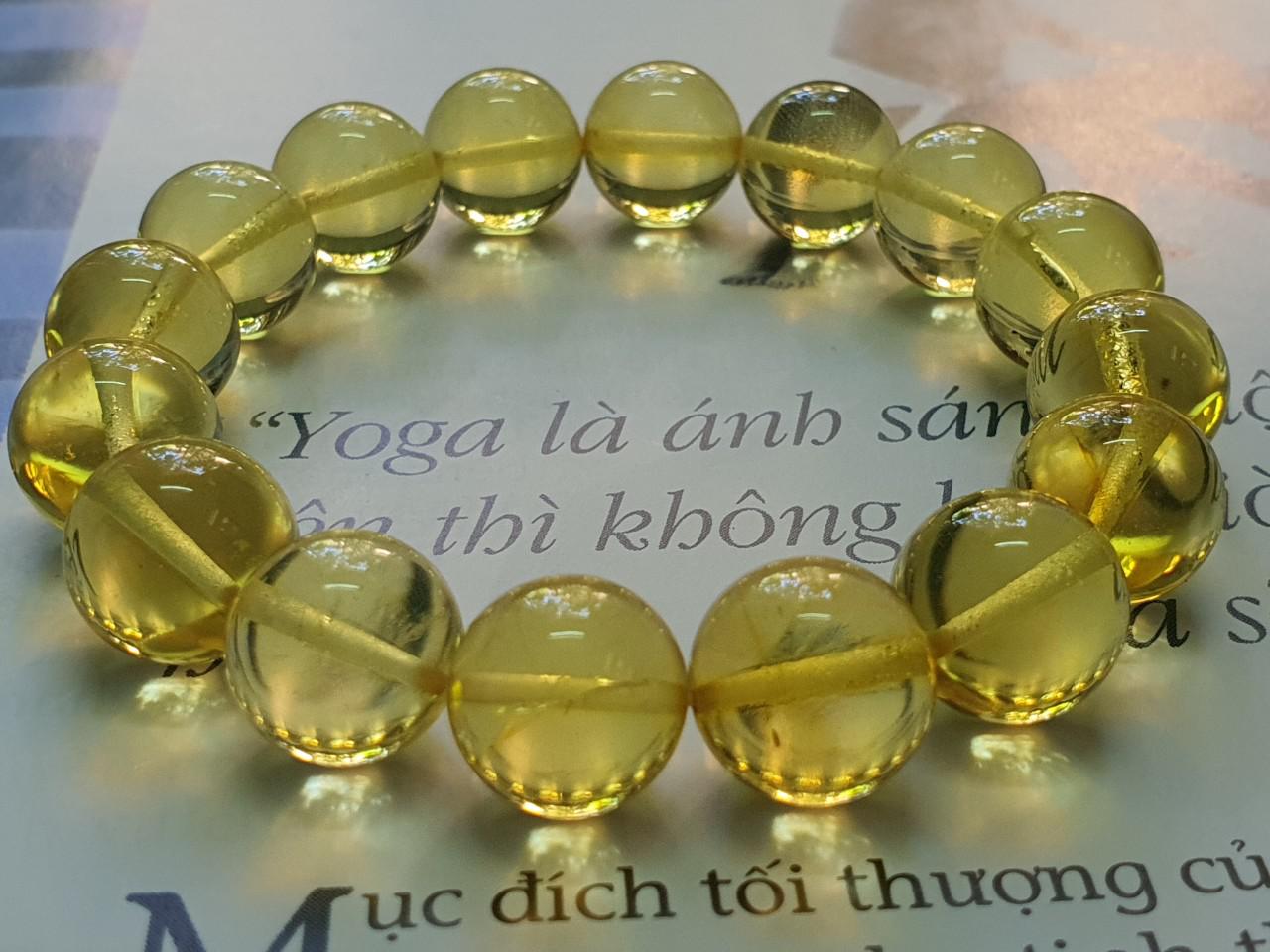 Vòng hổ phách Nga Baltic VHP220321-14 12ly 16g size 16,5
