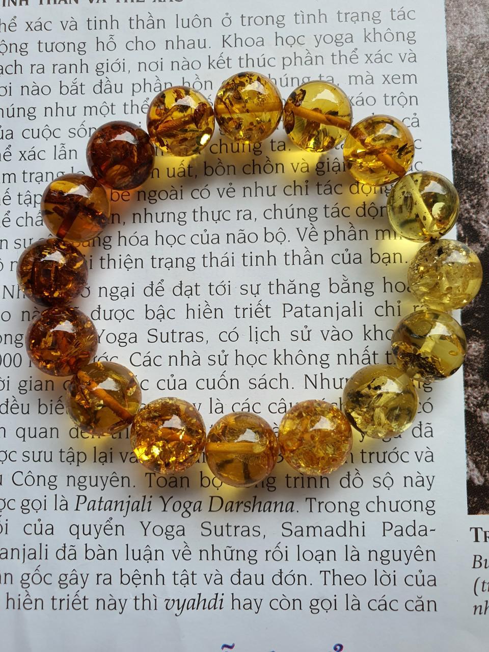 Vòng hổ phách Nga Baltic VHPMS126-03 12ly 15,7g size 16,5