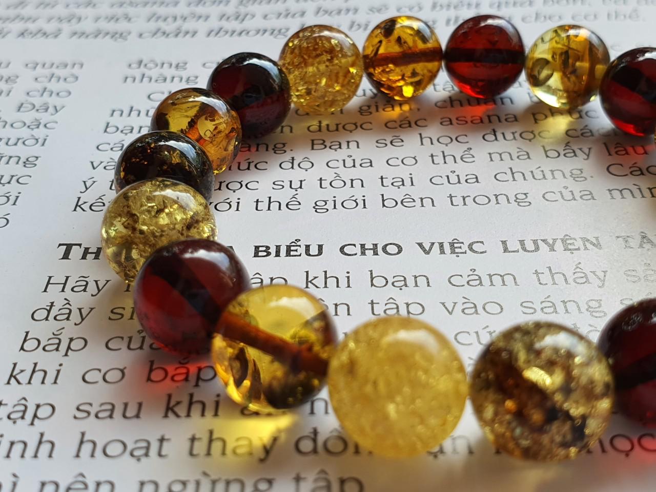 Vòng hổ phách Nga Baltic VHPMS127-10 10ly 10,4g size 16