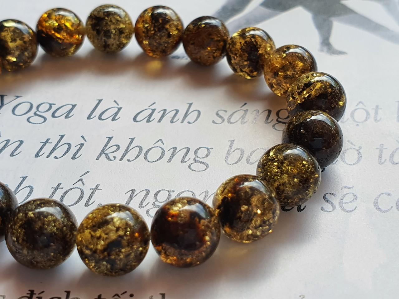 Vòng hổ phách Nga Baltic VHPMS129-04 9,5ly 9,3g size 16,2