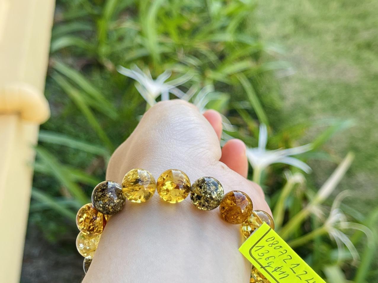 Vòng hổ phách 08072124