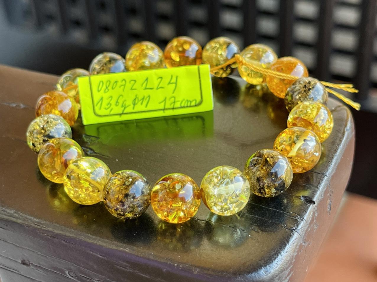 Vòng hổ phách 08072124