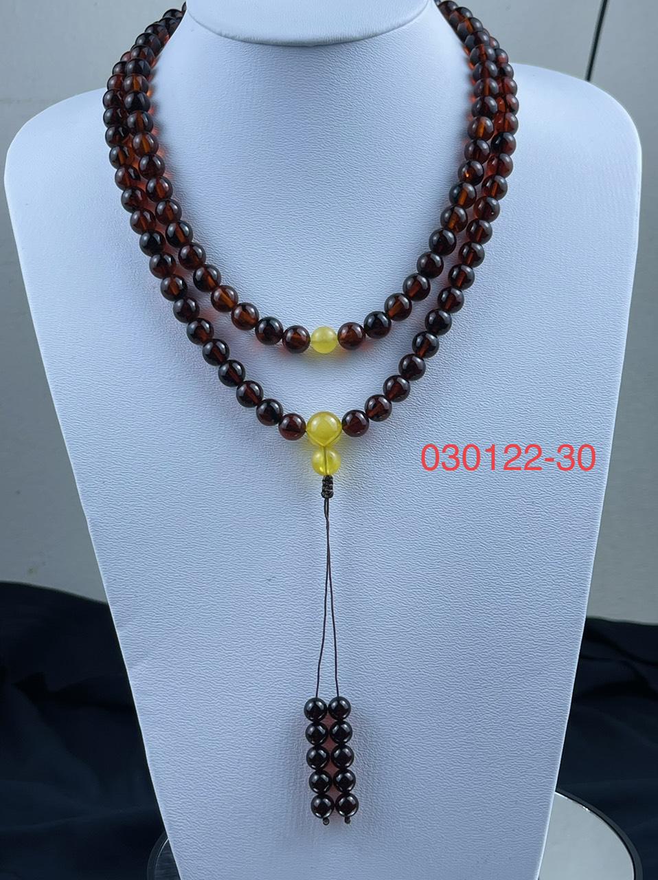 Vòng cổ Hổ phách VCHP030122-30