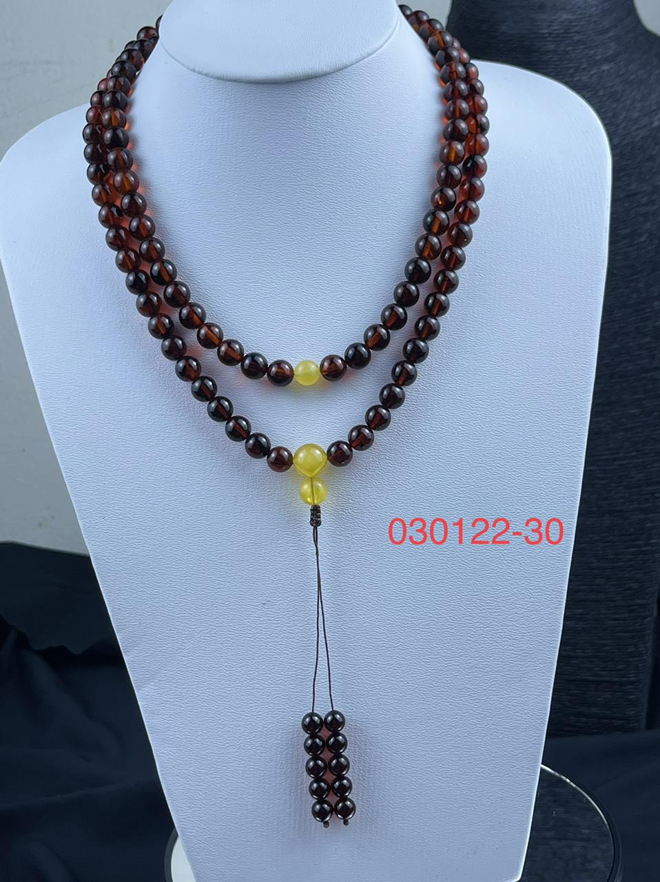 Vòng cổ Hổ phách VCHP030122-30