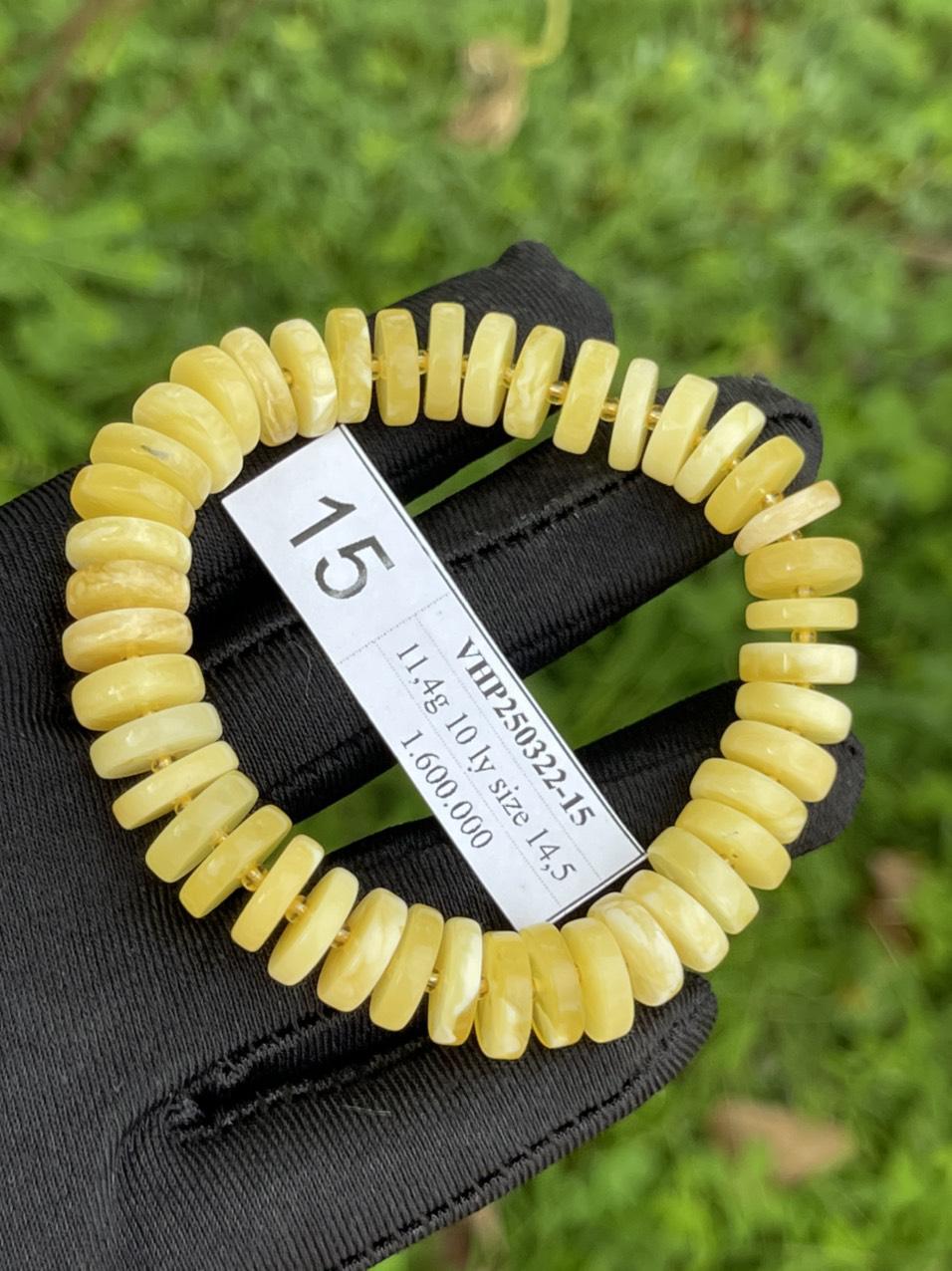 Vòng hổ phách VHP250322-15