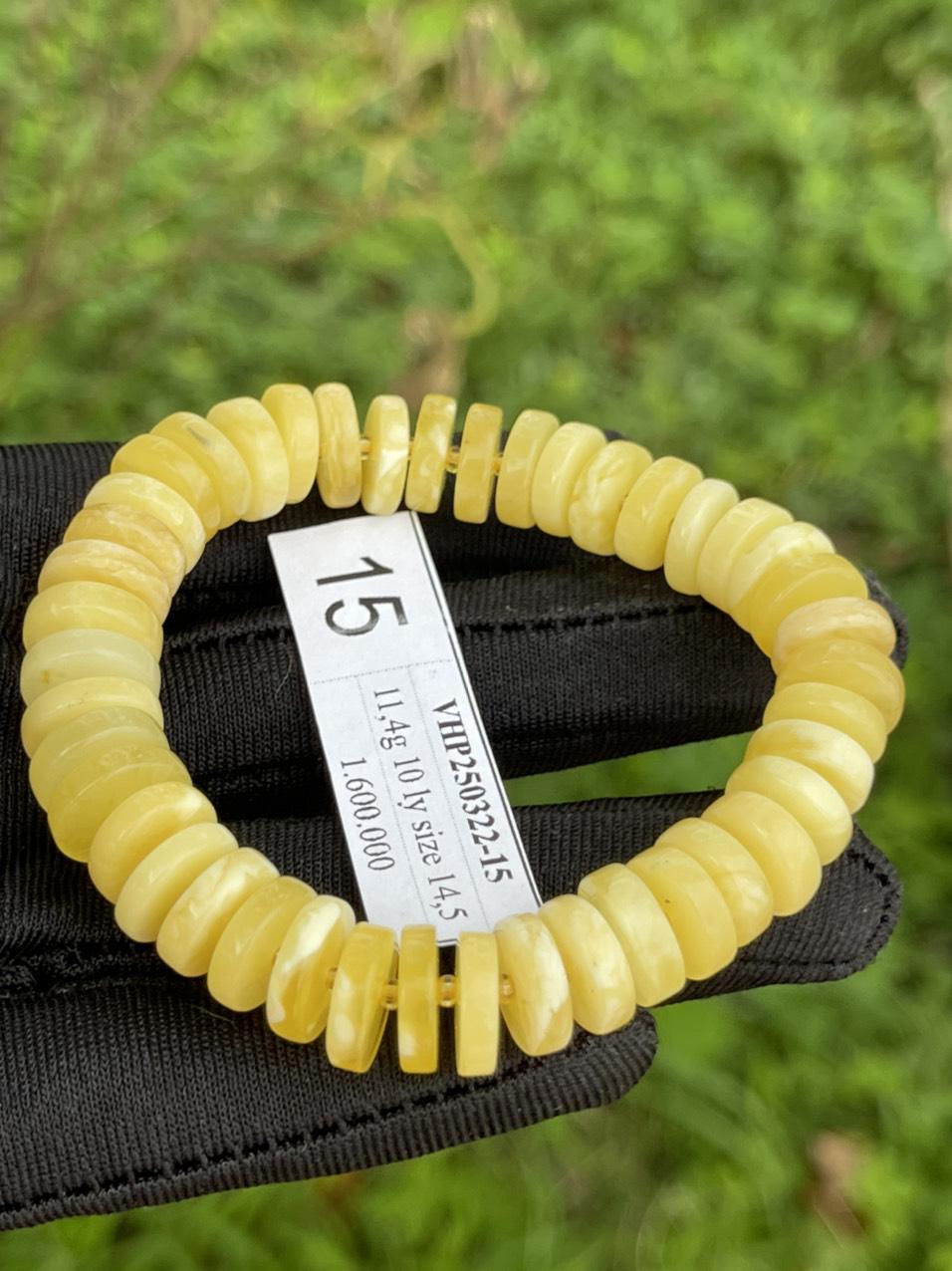 Vòng hổ phách VHP250322-15