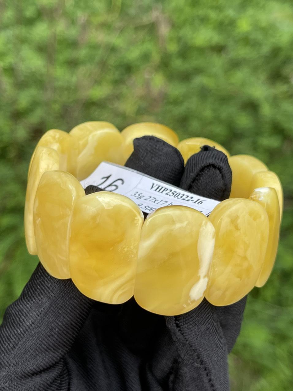 Vòng hổ phách VHP250322-16