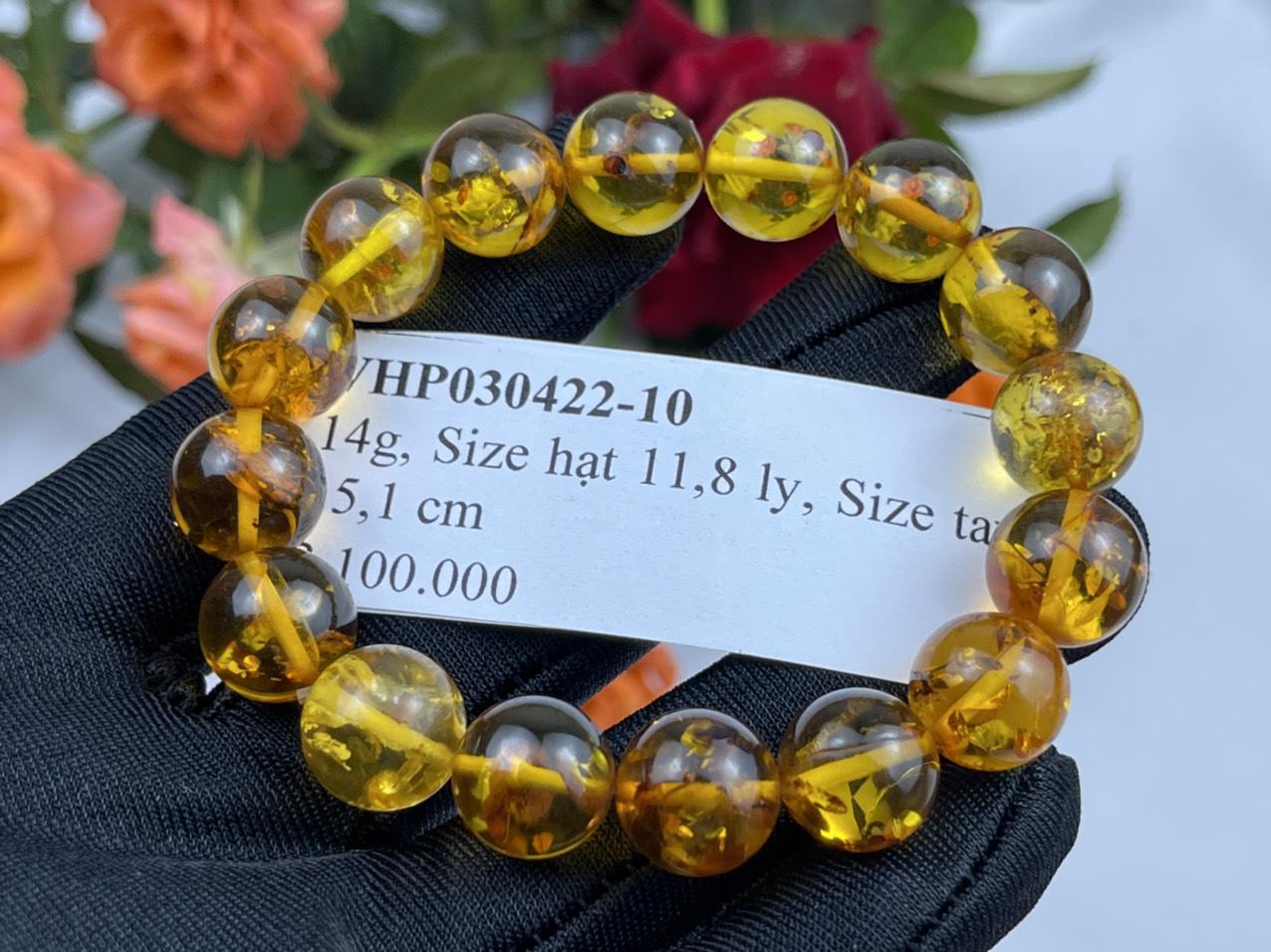 Vòng hổ phách VHP030422-10