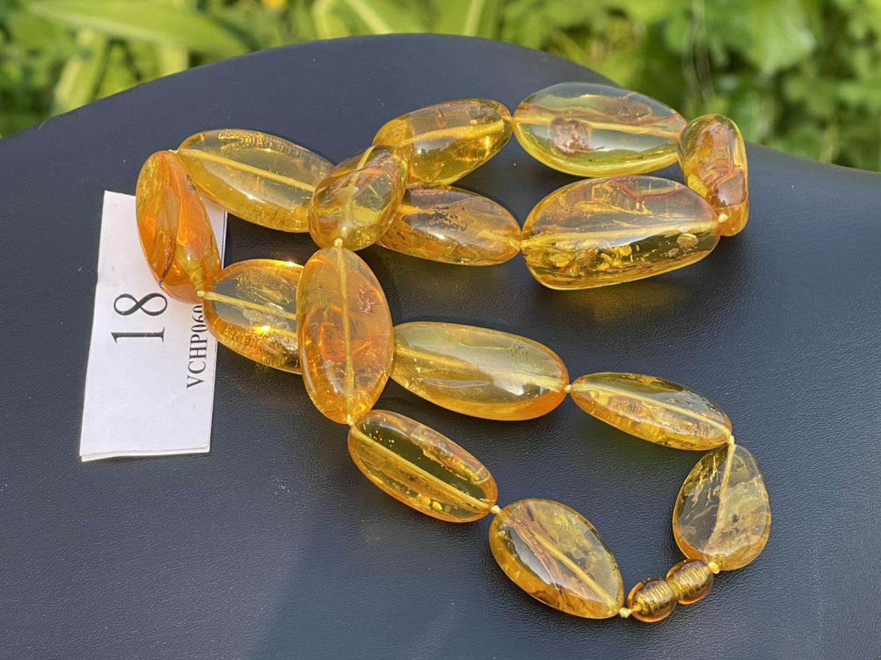 Vòng cổ Hổ Phách VCHP060422-18