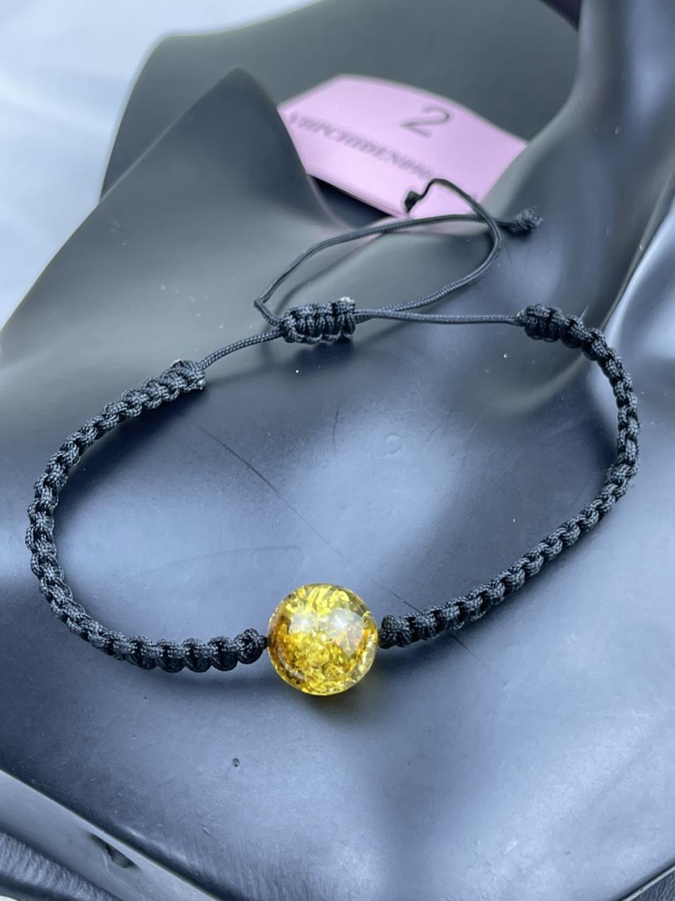 Vòng Hổ Phách chỉ đen VHPCHIDEN090422-02