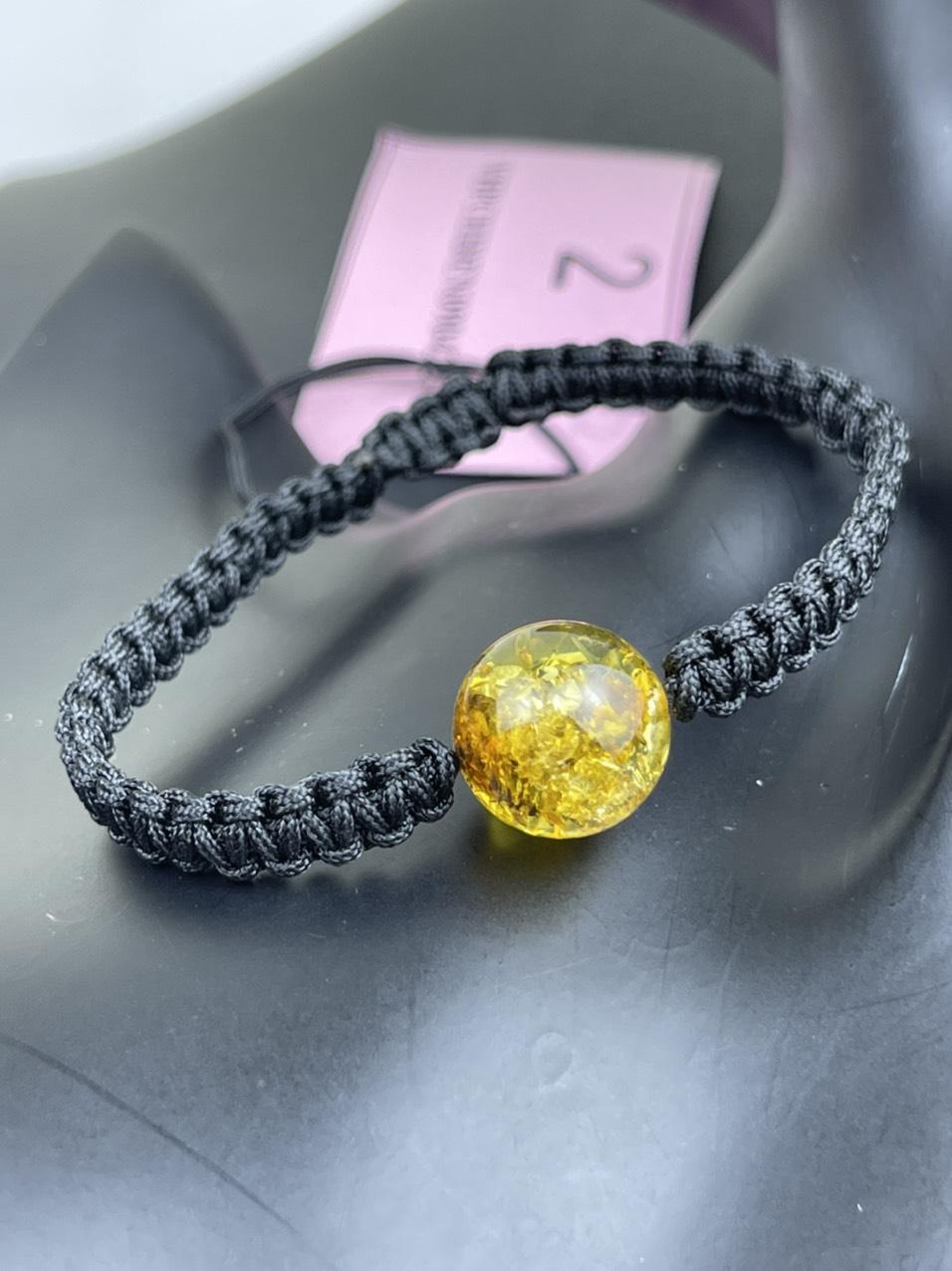 Vòng Hổ Phách chỉ đen VHPCHIDEN090422-02