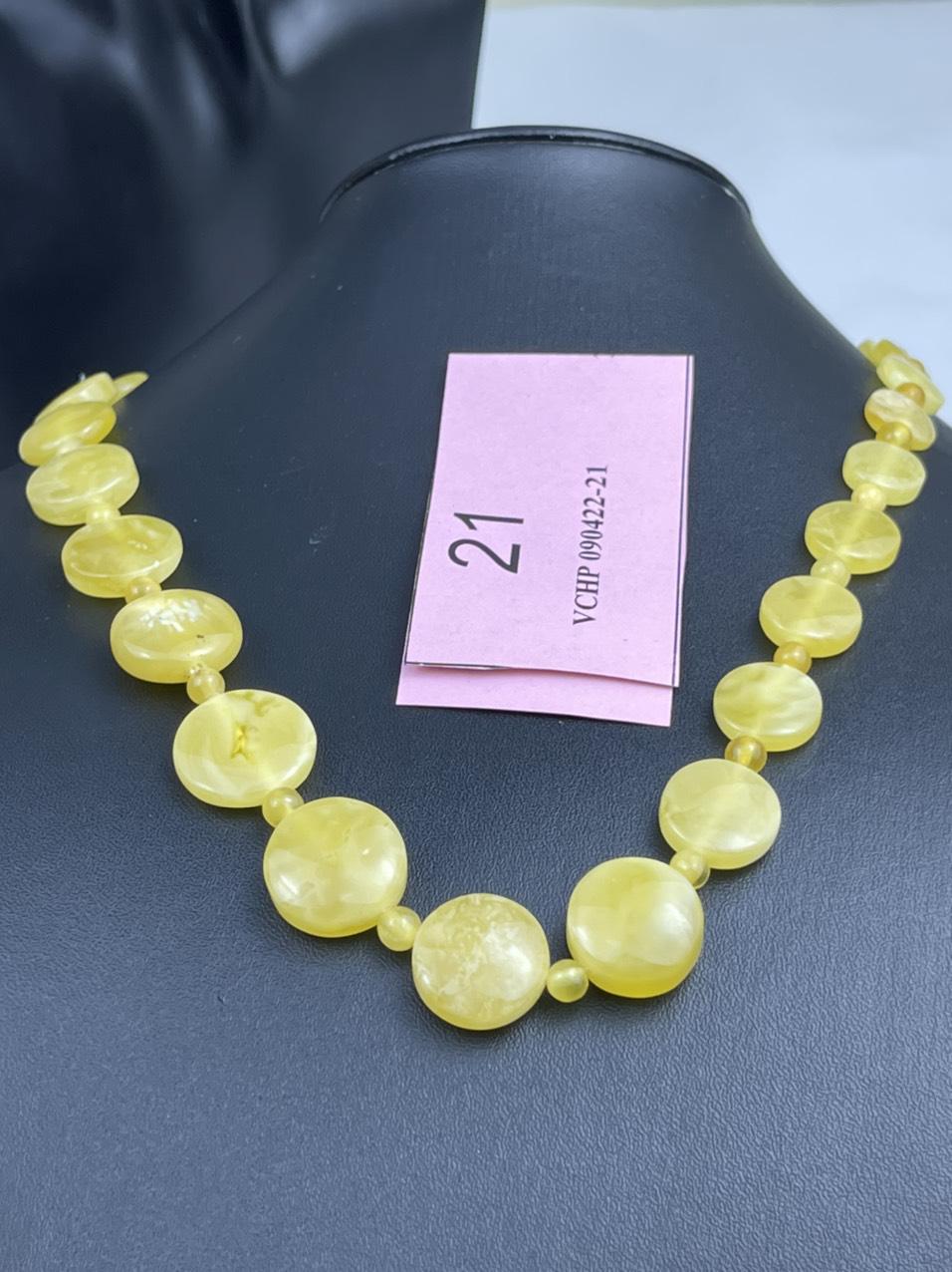 Vòng cổ Hổ Phách VCHP090422-21