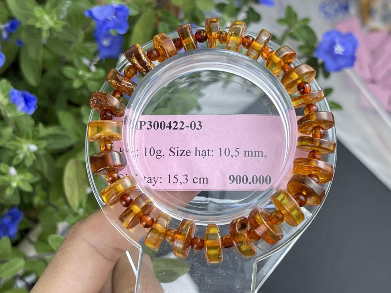 Vòng hổ phách VHP300422-03
