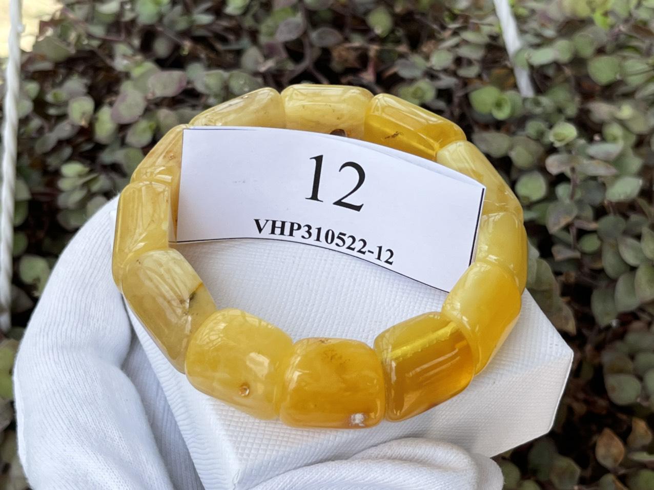 Vòng hổ phách tự nhiên VHP310522-12