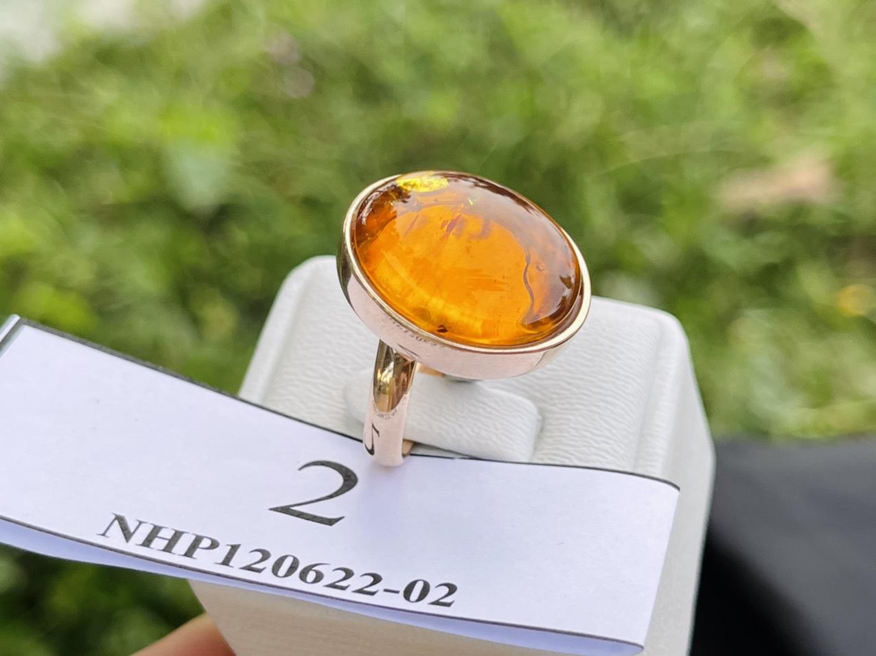 Nhẫn hổ phách 120622-02