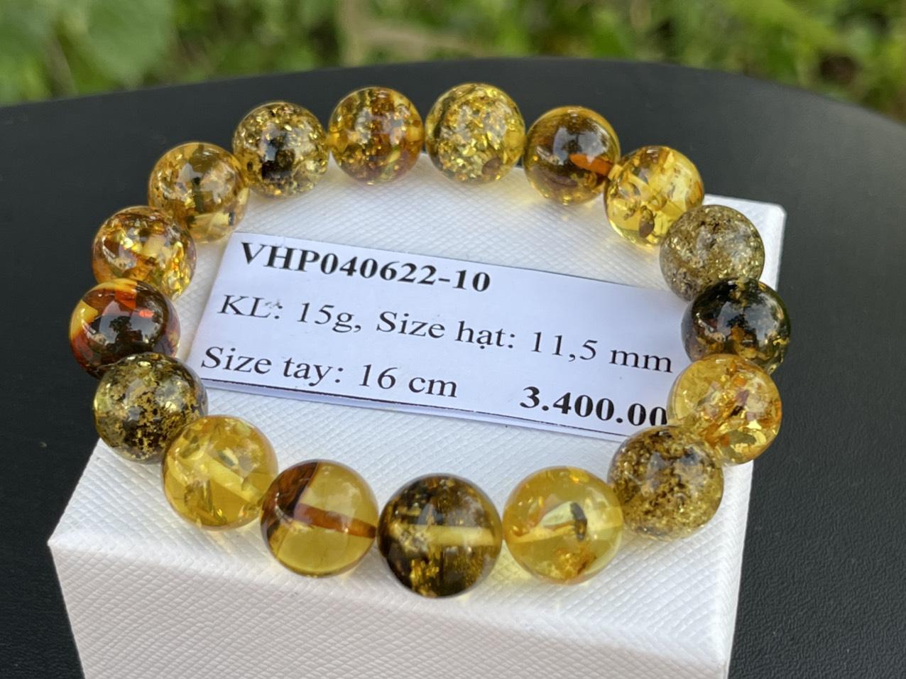 Vòng hổ phách VHP040622-10
