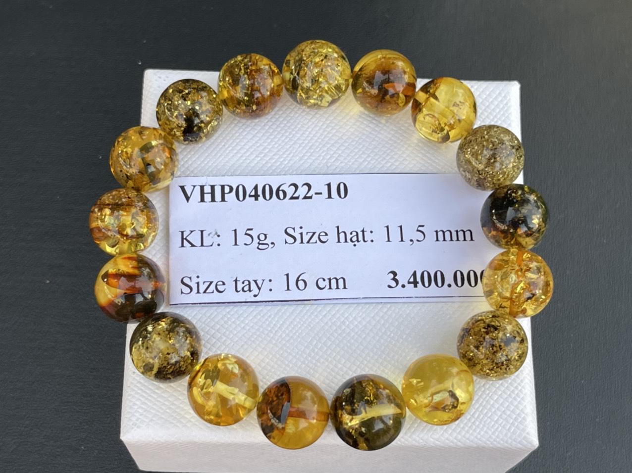 Vòng hổ phách VHP040622-10
