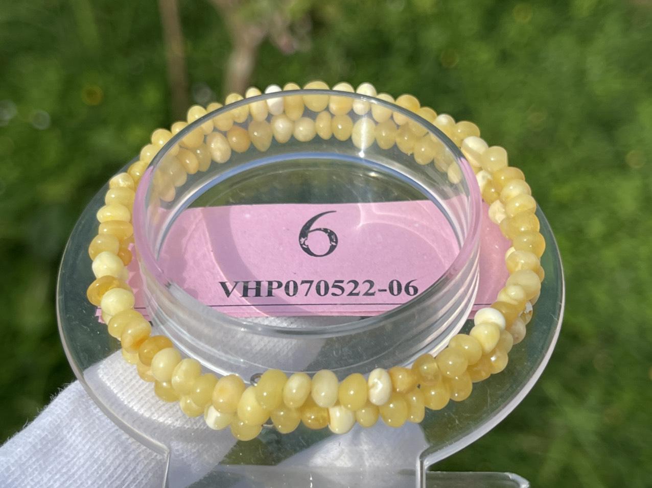 Vòng đá hổ phách VHP070522-06