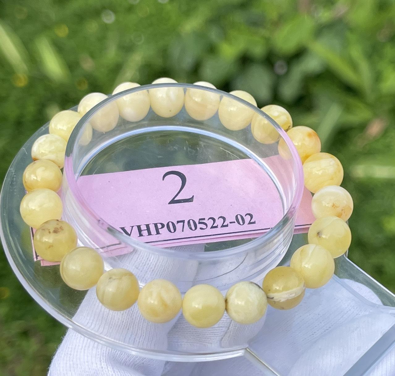 Vòng đeo tay hổ phách VHP070522-02