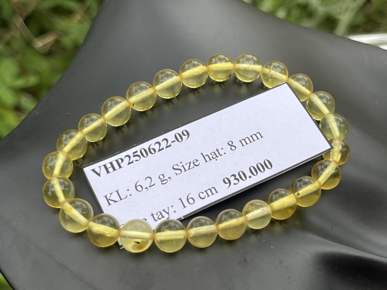 Vòng tay hổ phách Baltic tự nhiên VHP250622-09
