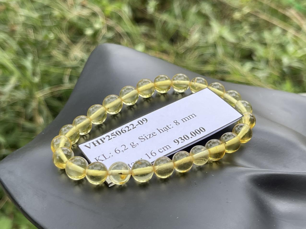 Vòng tay hổ phách Baltic tự nhiên VHP250622-09