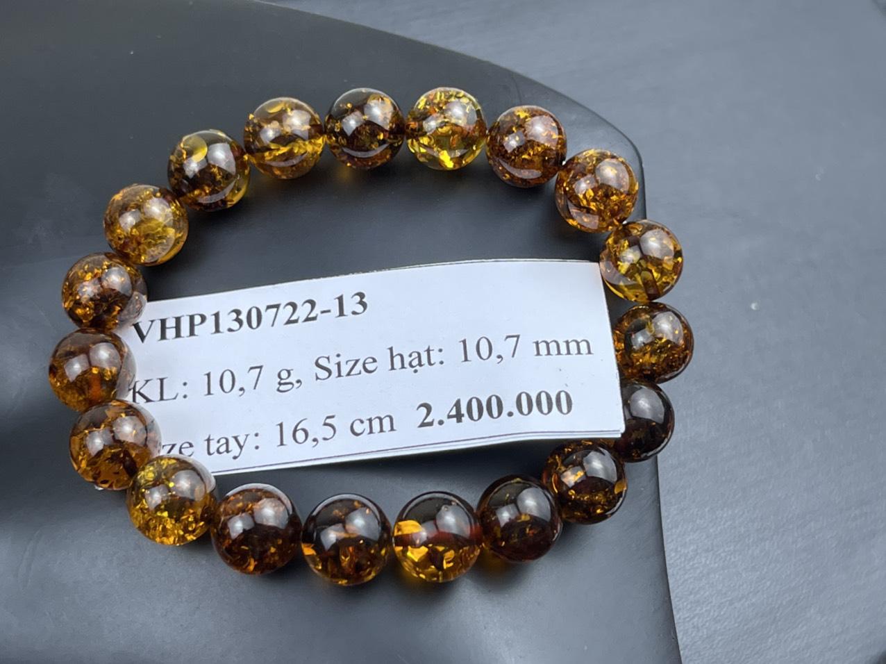 Vòng tay hổ phách VHP130722-13