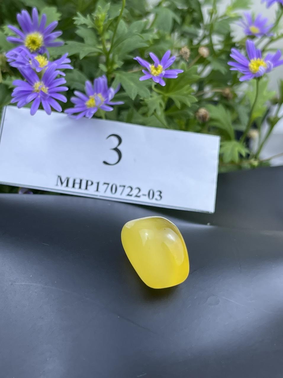 Mặt đá hổ phách vàng MHP170722-03