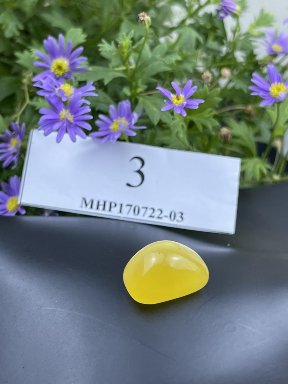Mặt đá hổ phách vàng MHP170722-03