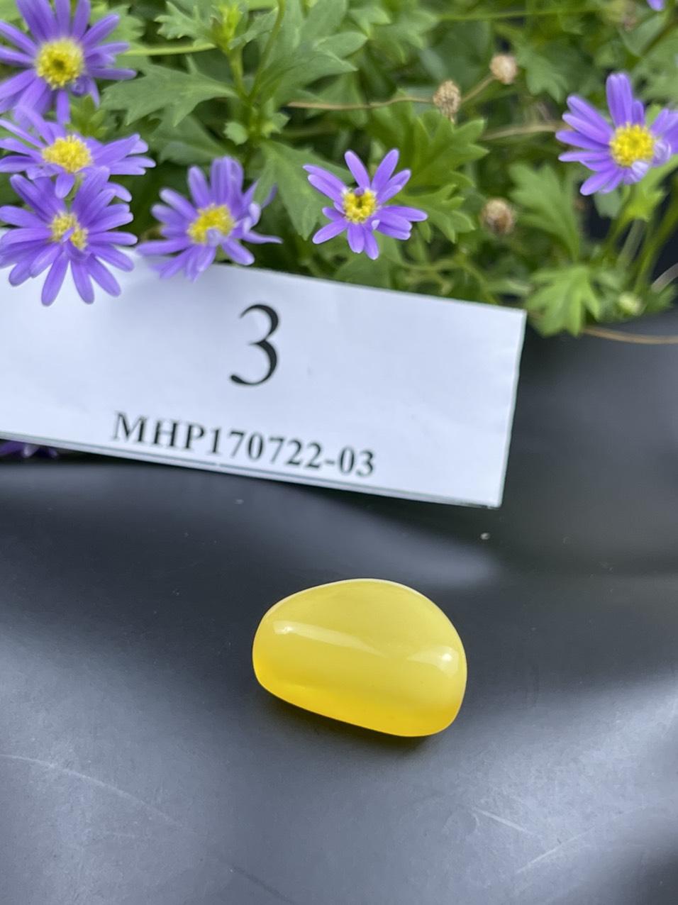 Mặt đá hổ phách vàng MHP170722-03