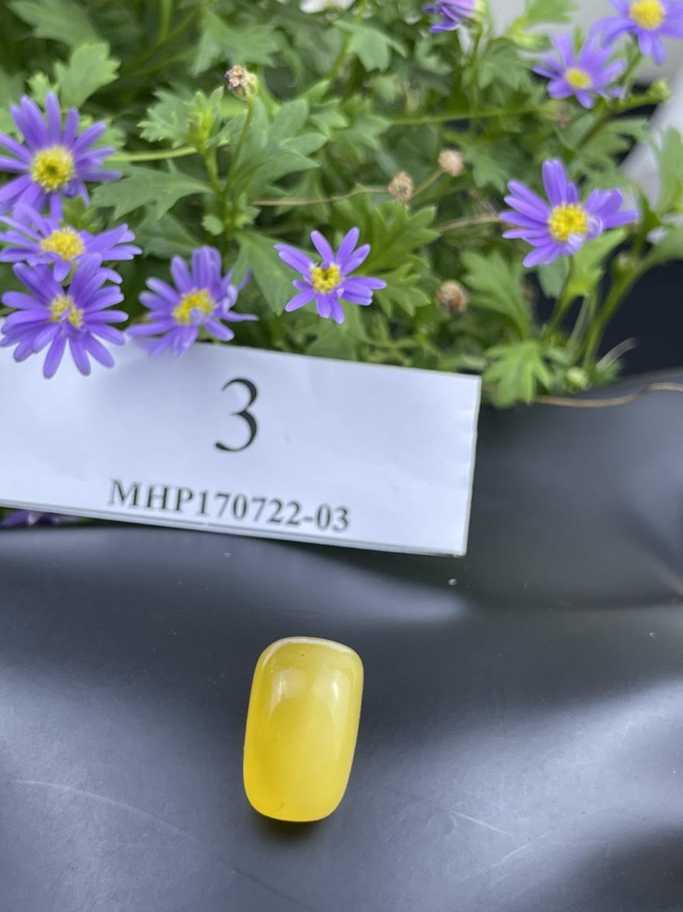 Mặt đá hổ phách vàng MHP170722-03