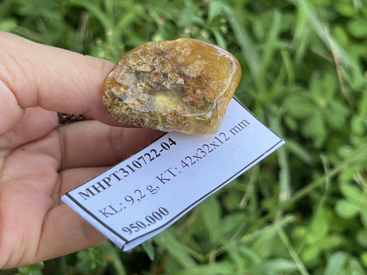 Mặt hổ phách thô MHPT310722-04