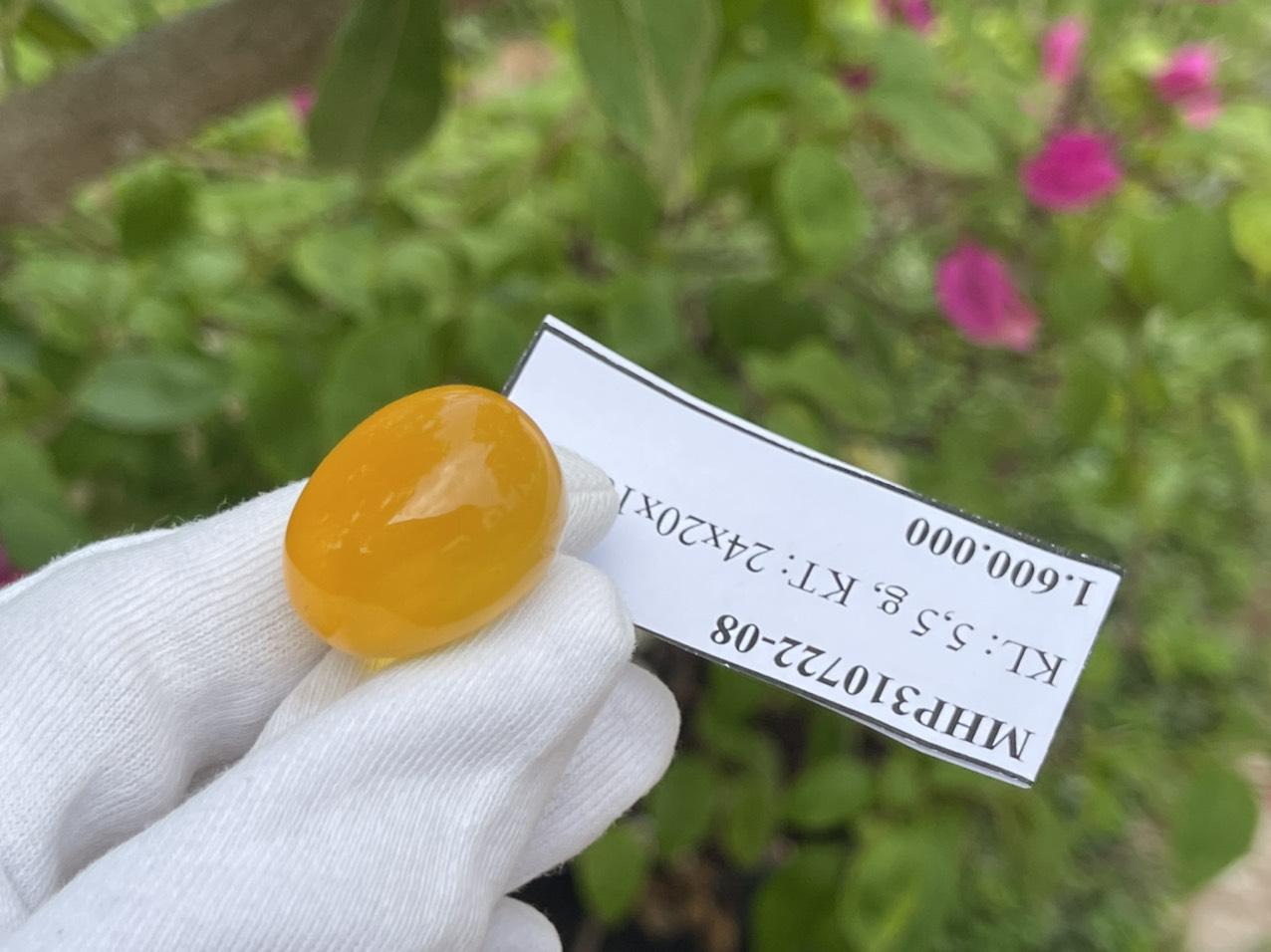 Đá Hổ Phách tự nhiên MHP310722-08