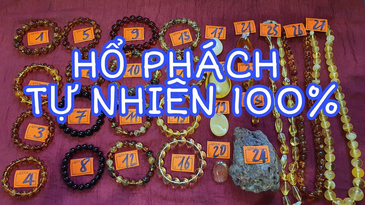 Vòng hổ phách Nga Baltic tự nhiên 100%