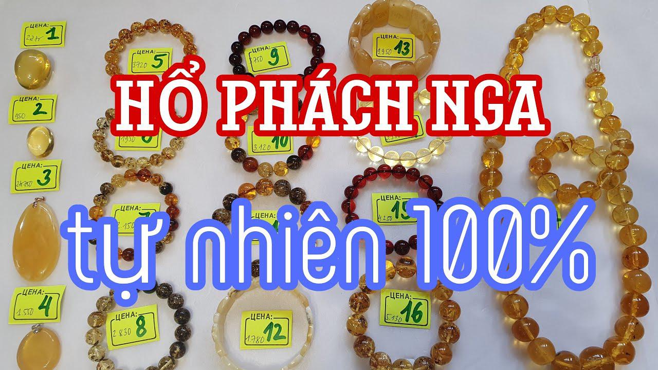 Vòng Hổ phách Nga Baltic tuyển chọn vừa hạ cánh