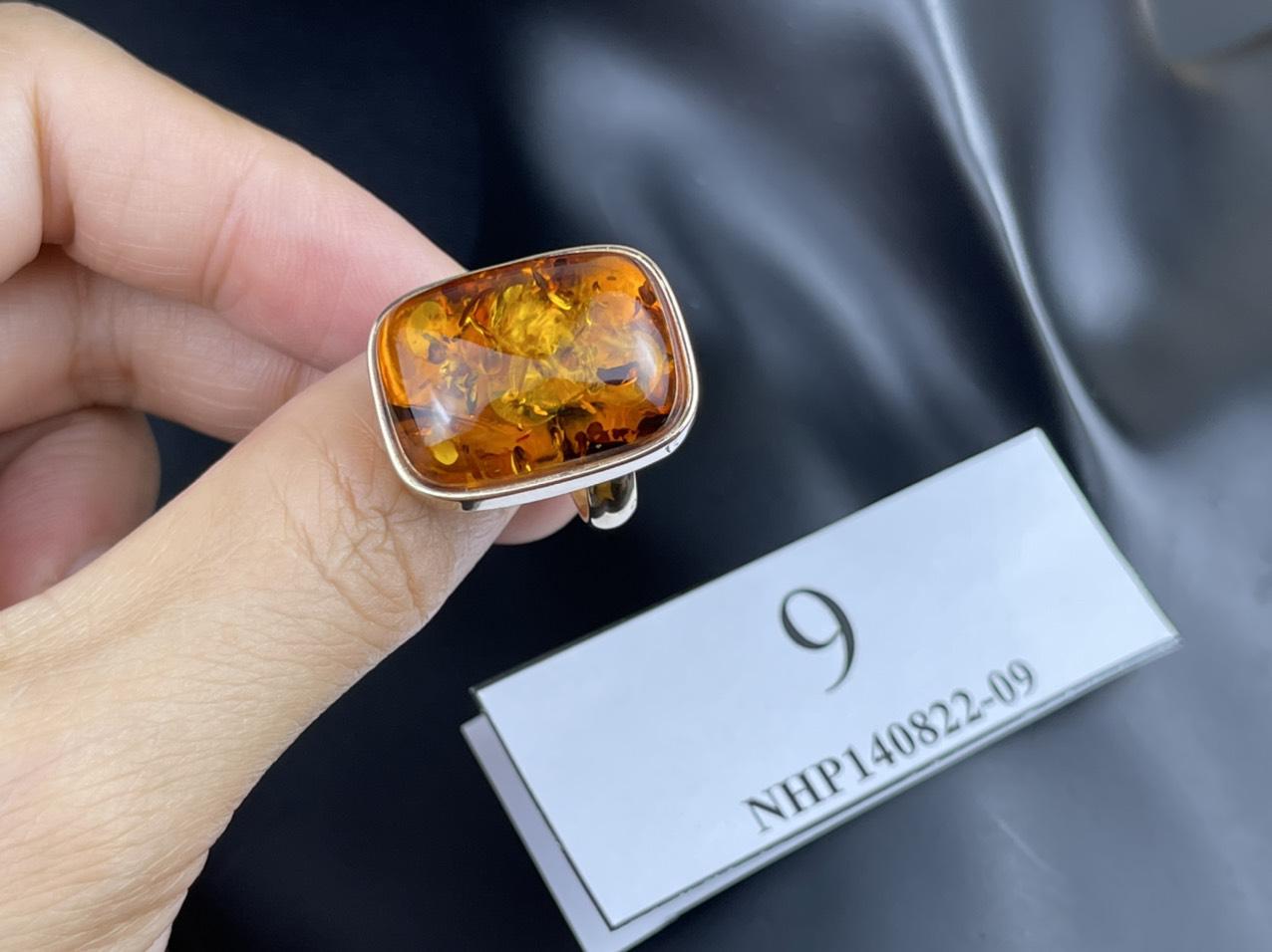 Nhẫn hổ phách NHP140822-09