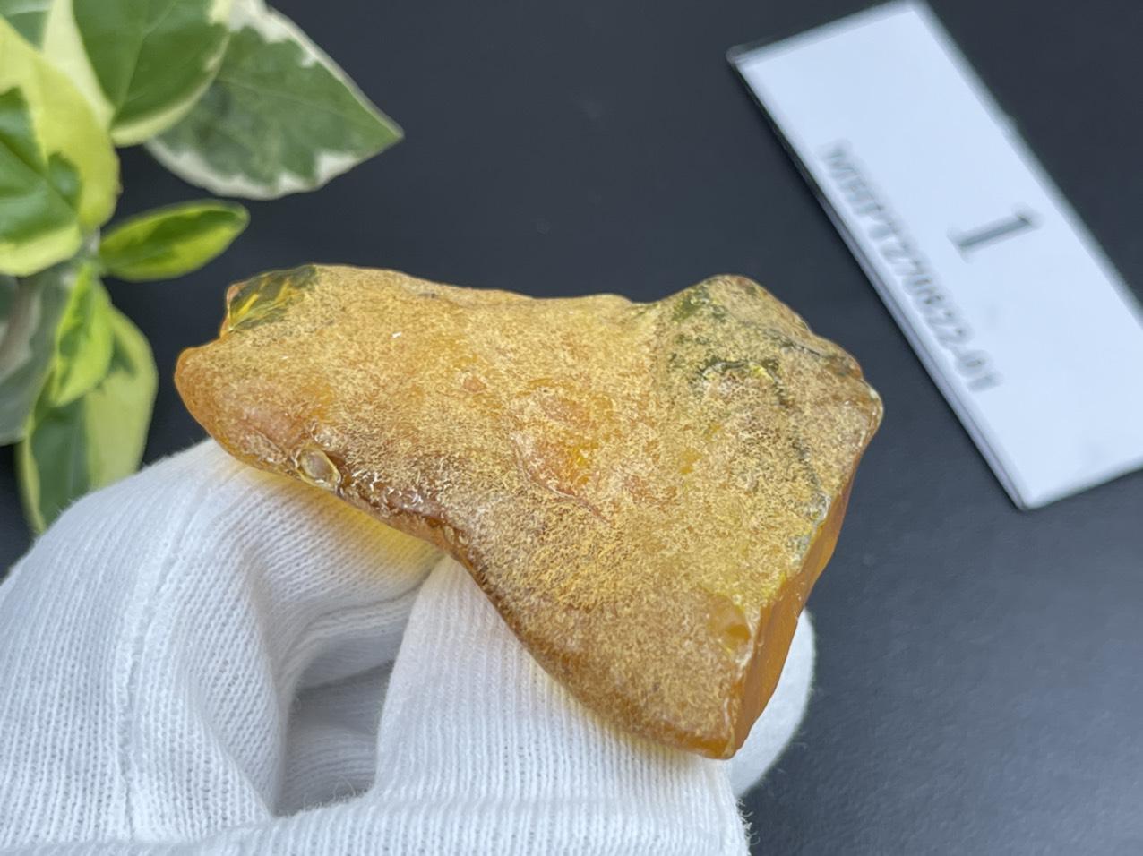 Mặt hổ phách thô MHPT270822-01
