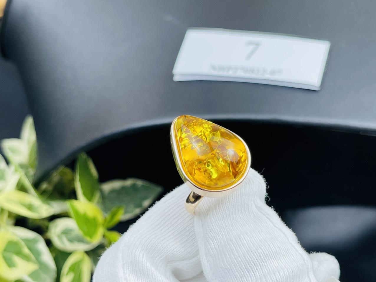 Nhẫn hổ phách NHP270822-07