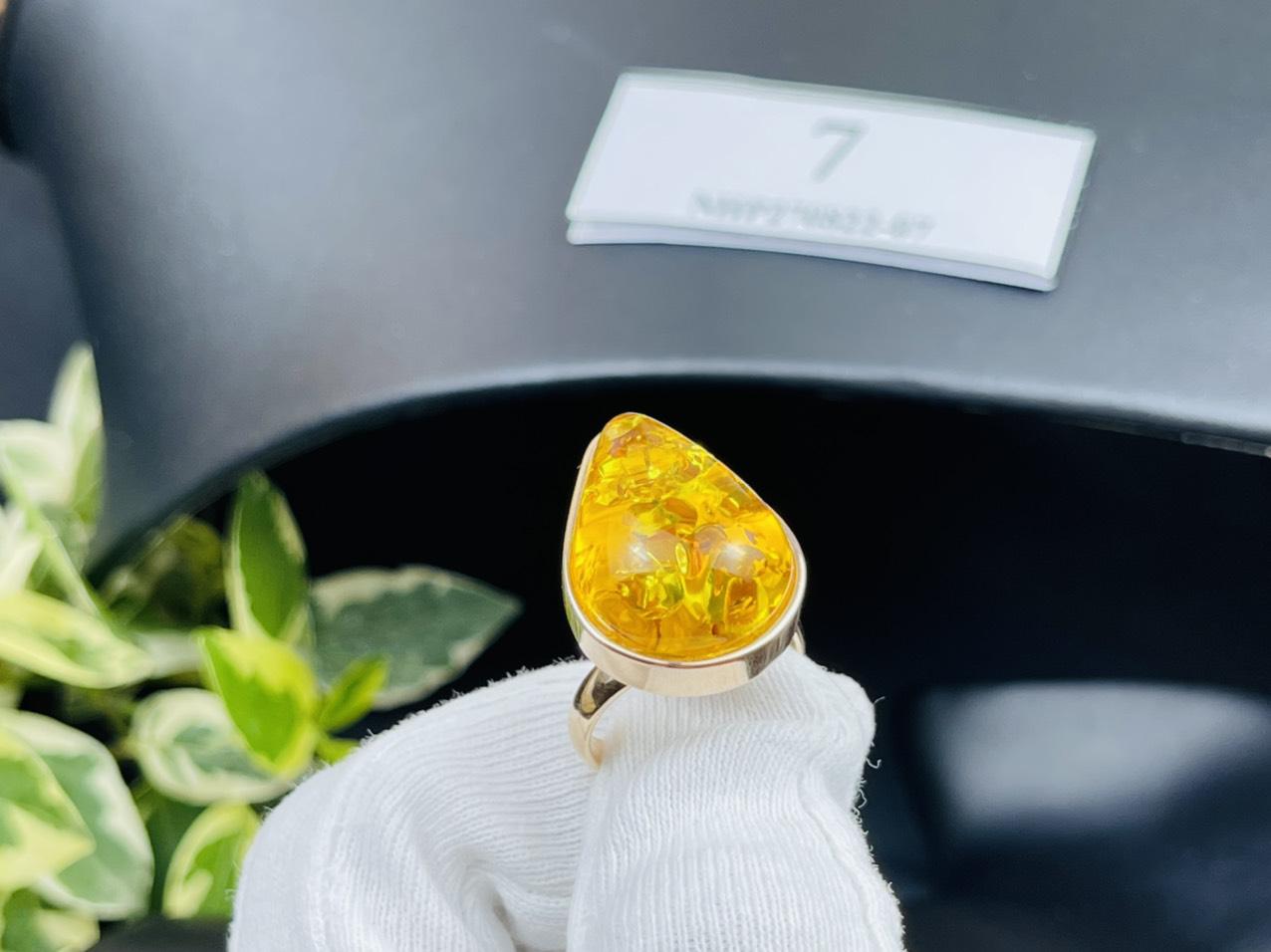 Nhẫn hổ phách NHP270822-07