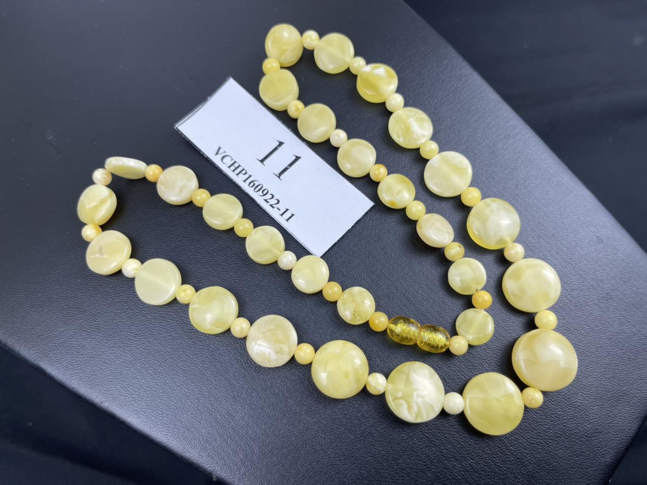 Vòng cổ hổ phách VCHP160922-11