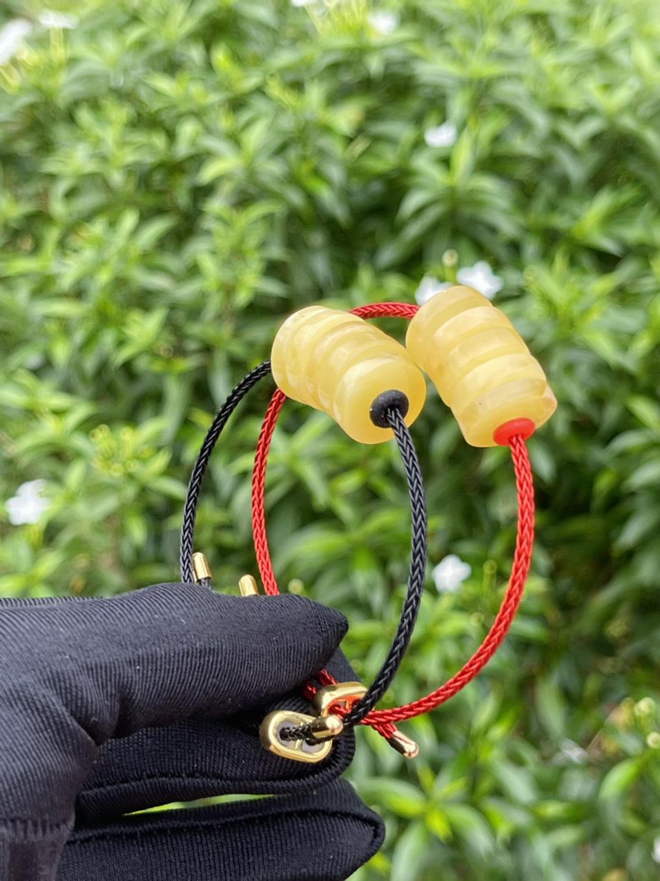 Vòng Hổ Phách ngũ điếu tài lộc