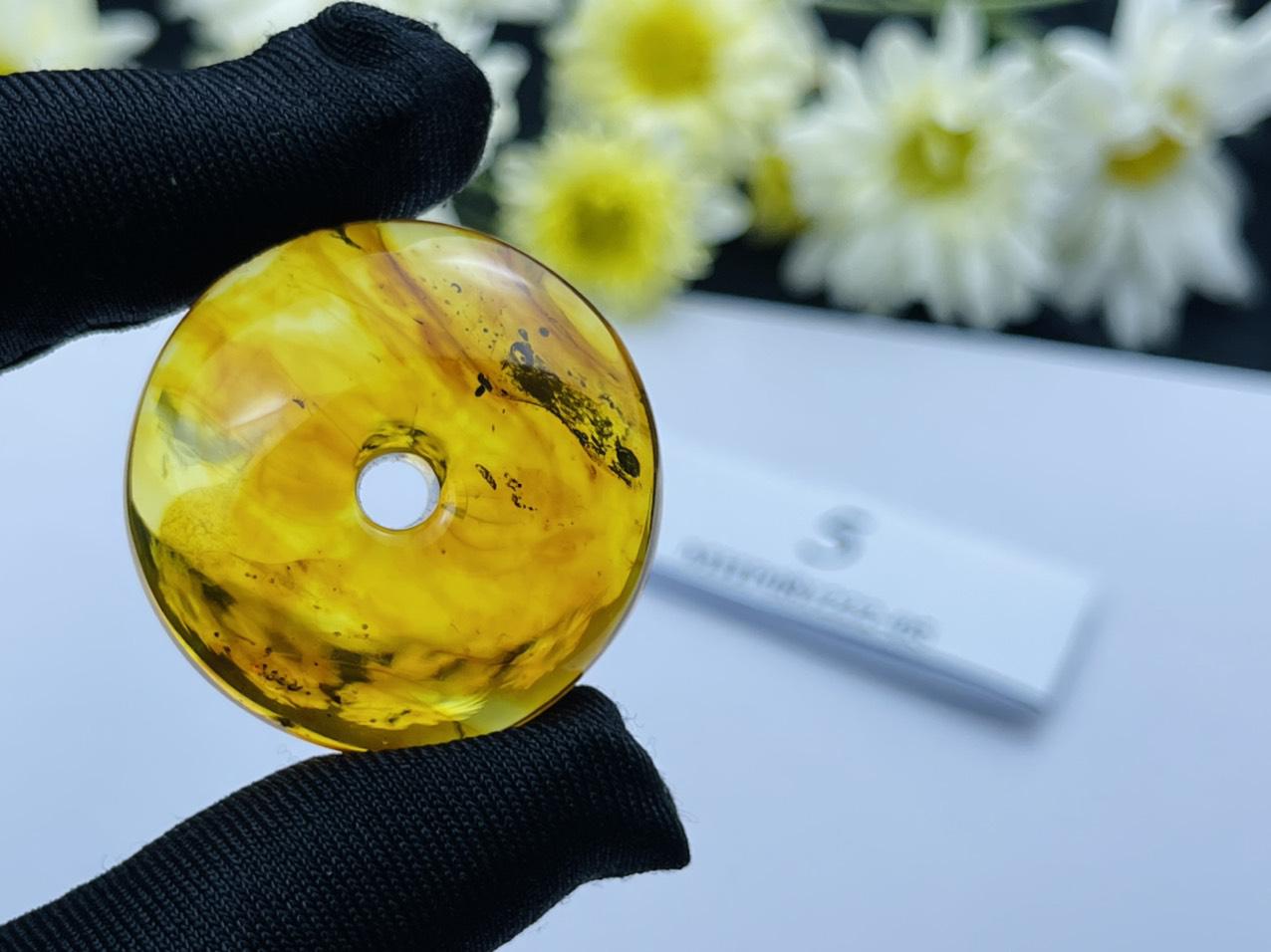 Đồng điếu Hổ phách siêu đẹp MHP081222-05