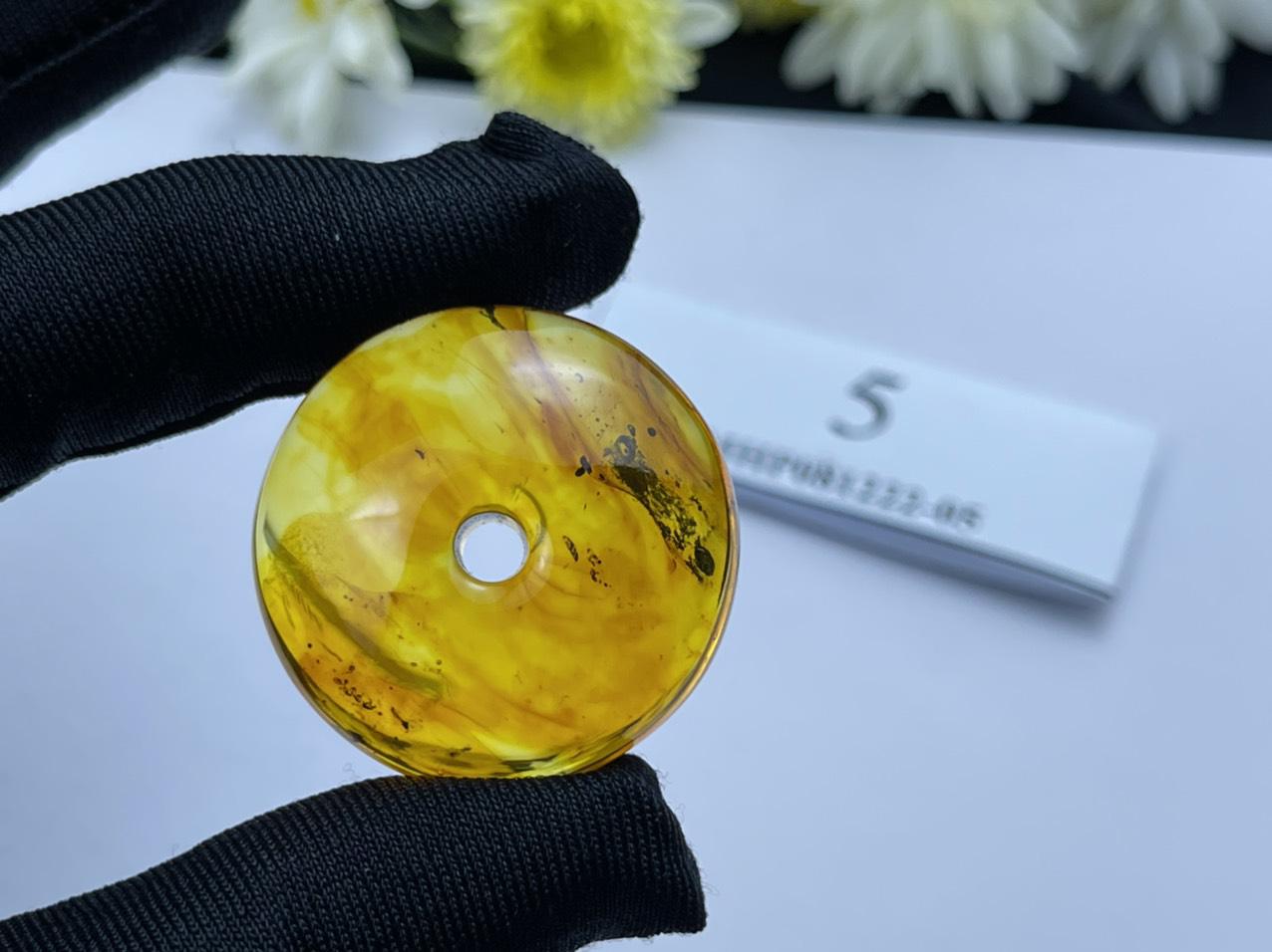 Đồng điếu Hổ phách siêu đẹp MHP081222-05