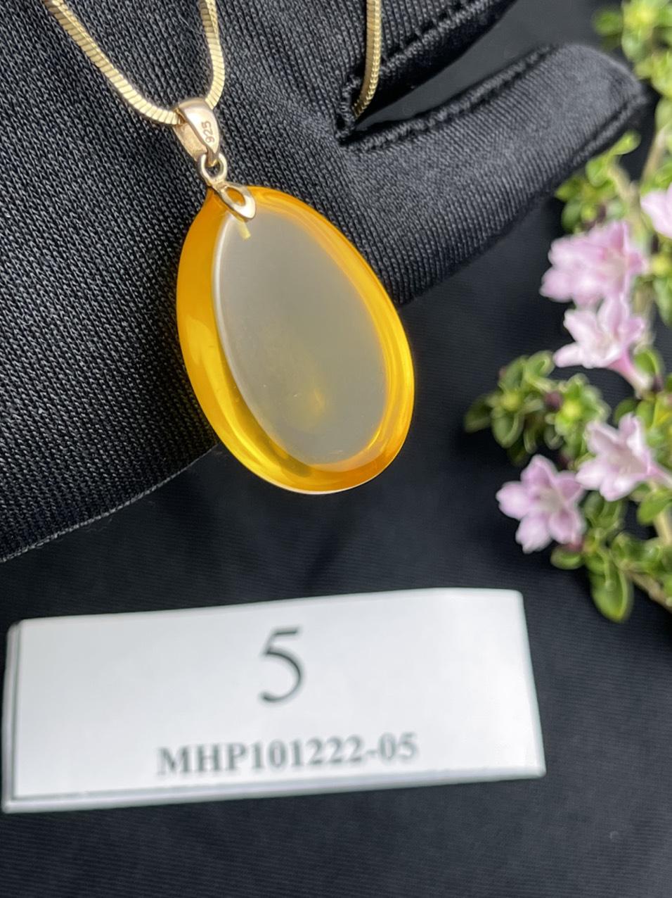 Mặt dây chuyền Hổ phách MHP101222-05