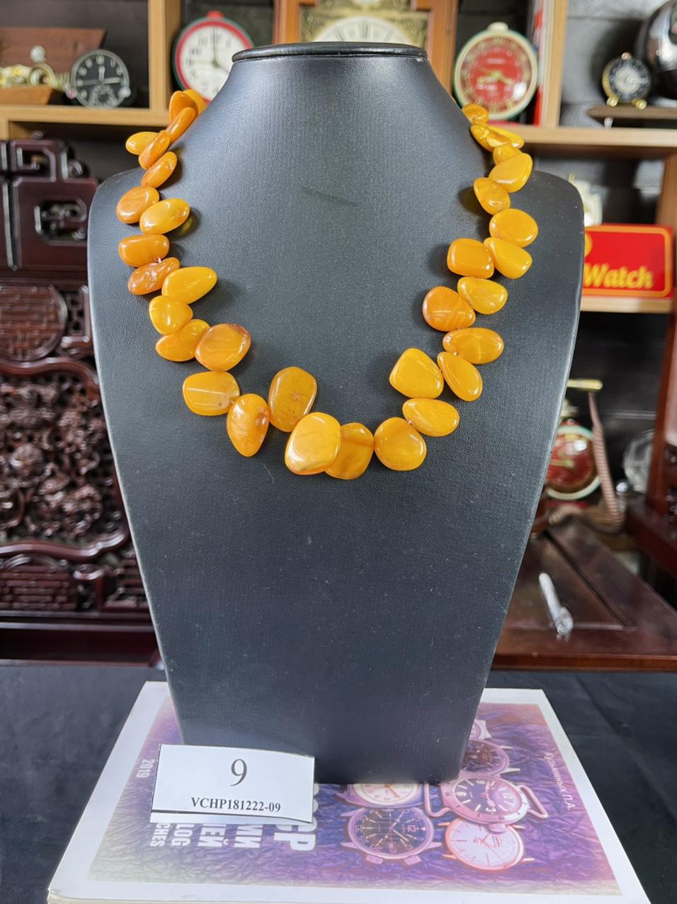 Vòng cổ Hổ phách VCHP181222-09